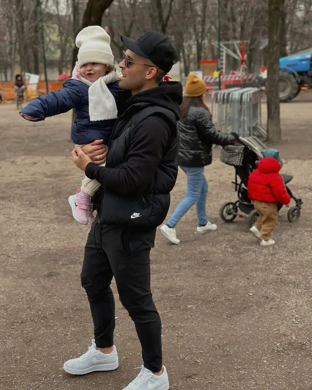 Lautaro Martinez outfit in Dsquared2 and Nike, 2023