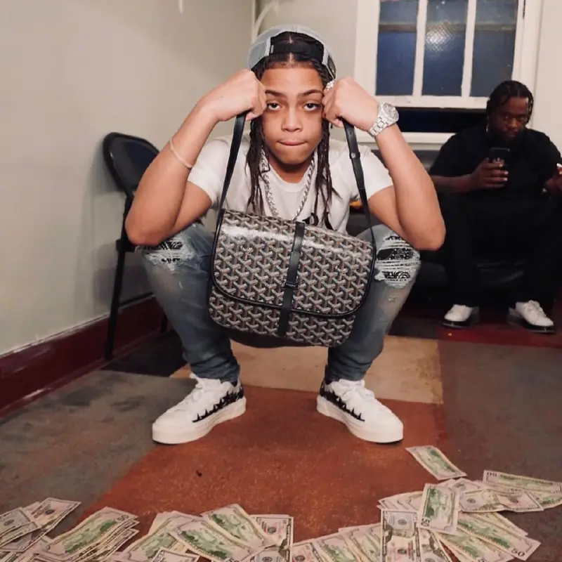 SugarHill Ddot outfit in Amiri and Goyard, 2023