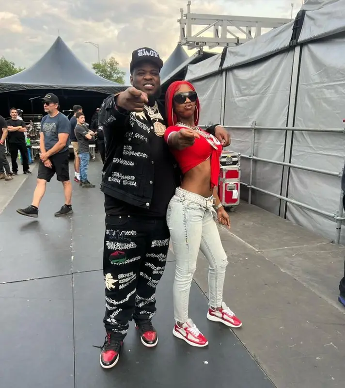 Maxo Kream outfit in Stussy, Denim Tears, and Our Legacy, 2023