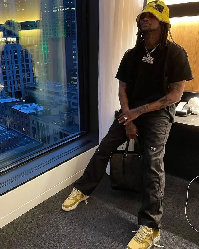 BigBabyGucci outfit in Curse, Thug Club, and Bape, 2023