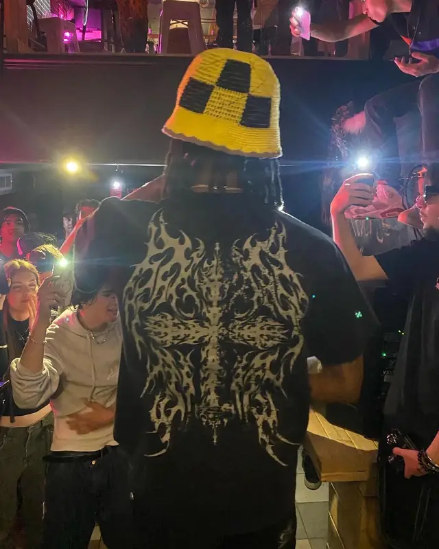 BigBabyGucci outfit in Curse, Thug Club, and Bape, 2023