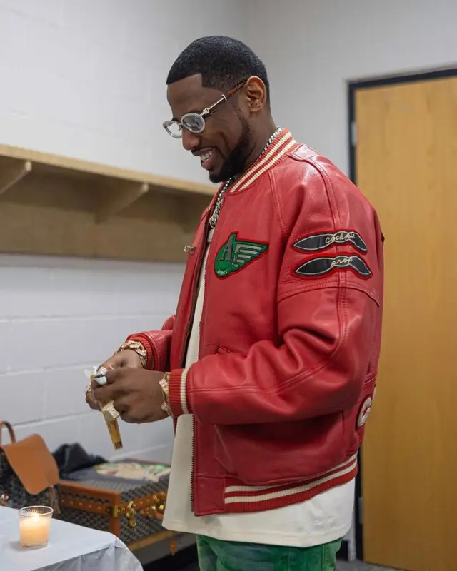 Fabolous outfit in Cout De La Liberte, Nike, and Cartier, 2023
