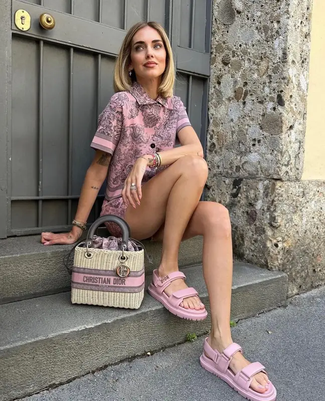 Chiara Ferragni outfit in Dior, 2023