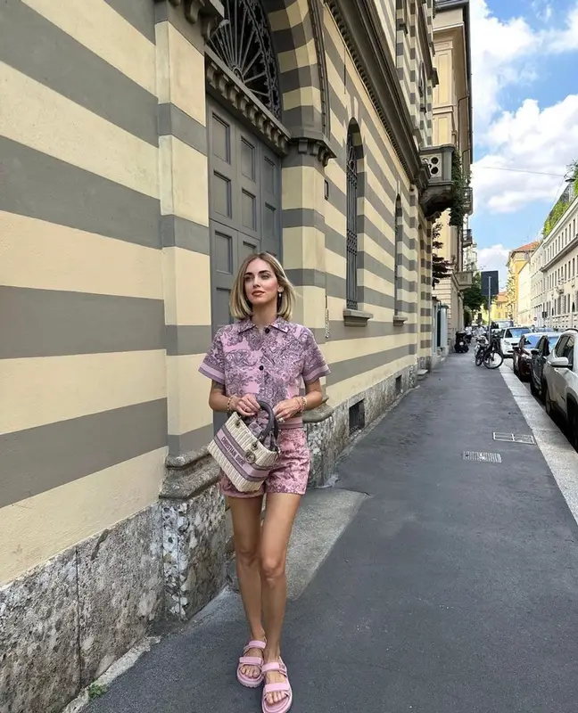 Chiara Ferragni outfit in Dior, 2023