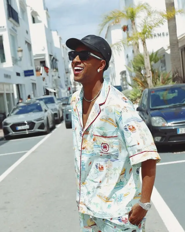 Rodrygo outfit in Homies Marbella and Dior, 2023