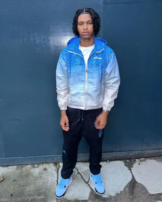 Nemzzz outfit in Amicci, Nike, and Jordan, 2023