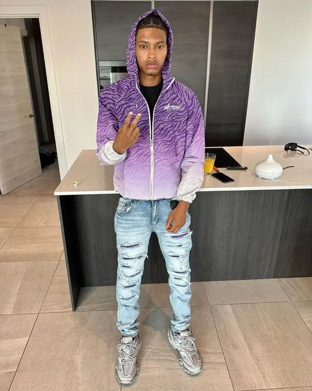 Nemzzz outfit in Amicci and Balenciaga, 2023