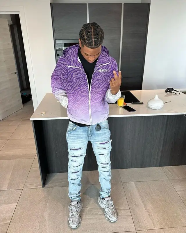 Nemzzz outfit in Amicci and Balenciaga, 2023