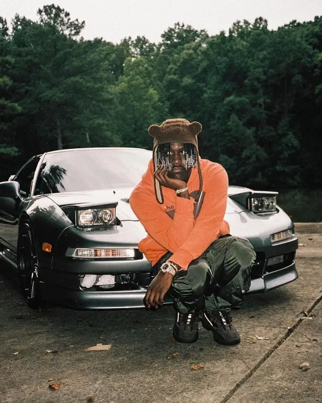 Lil Yachty outfit in Walter van Beirendonck, Rick Owens, and Yeezy, 2020