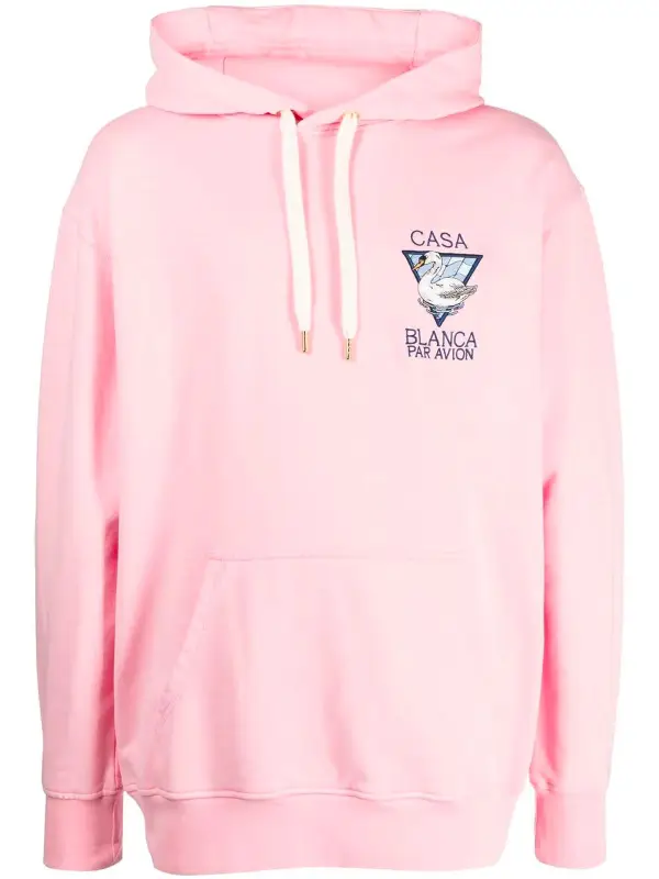 Casablanca Par Avion Embroidered Hoodie $441