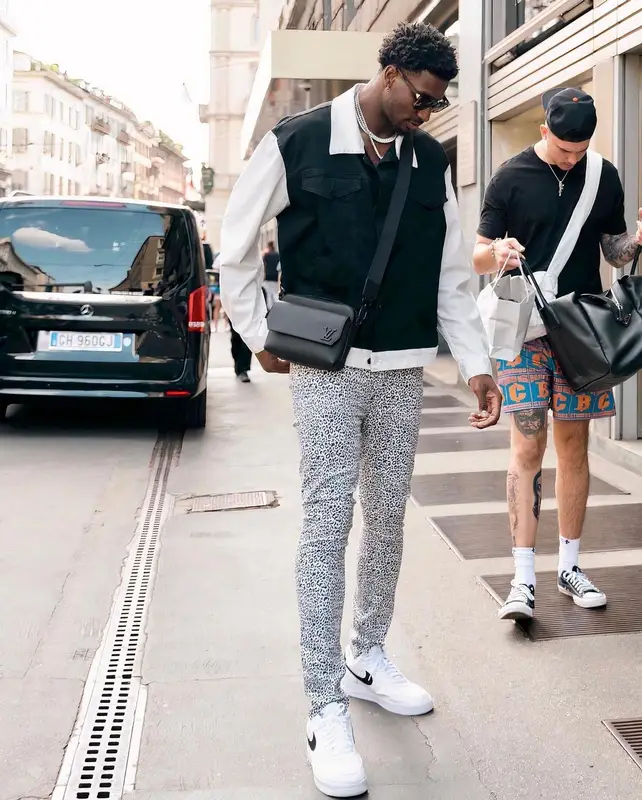 Jaren Jackson Jr. outfit in Monfrere, Nike, and Louis Vuitton, 2023