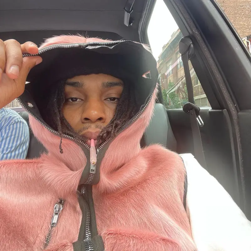 Snot outfit in Rick Owens, Kapital, and Marni, 2023