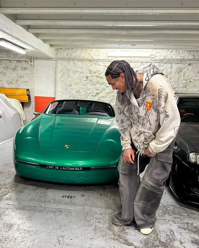 Jordan Clarkson outfit in Balenciaga and Rick Owens, 2023