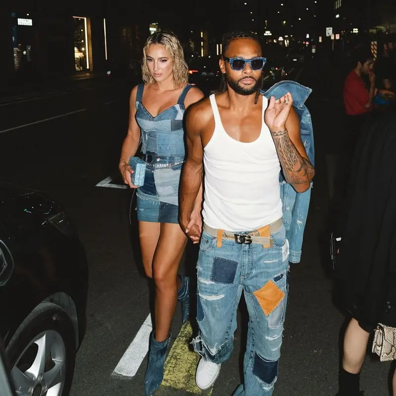 Patty Mills outfit in Dolce & Gabbana, 2023