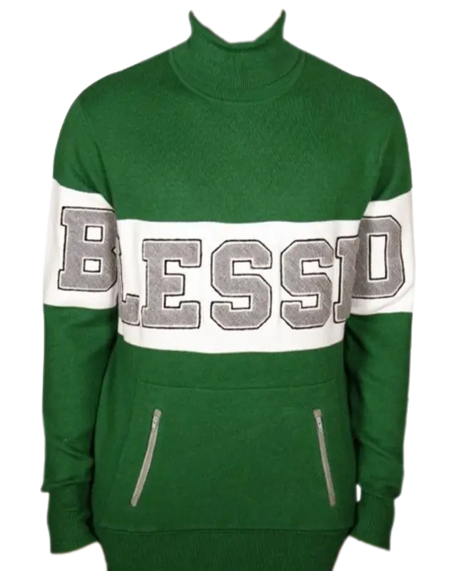 The Hideout Clothing Blessed Towel Turtleneck $90