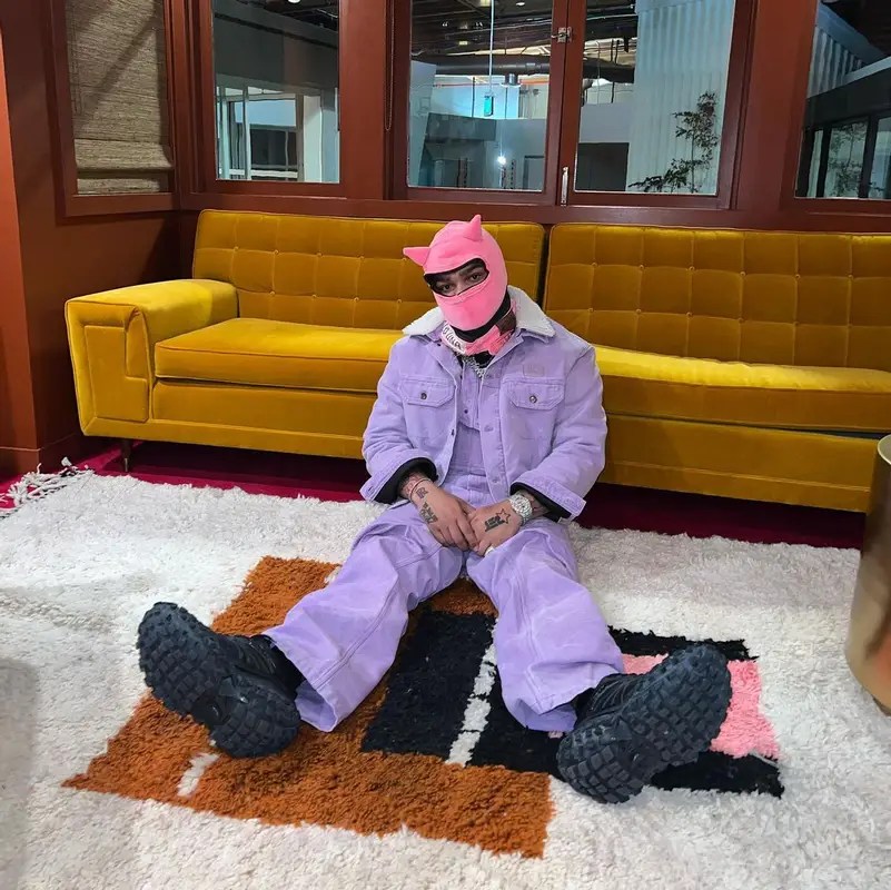 No Cap outfit in Acne Studios and Balenciaga, 2023