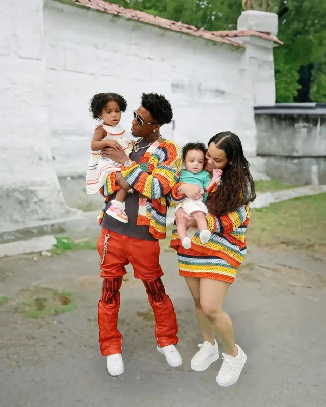 NBA YoungBoy outfit in Marni, Patek Philippe, and No Vacancy Inn, 2023