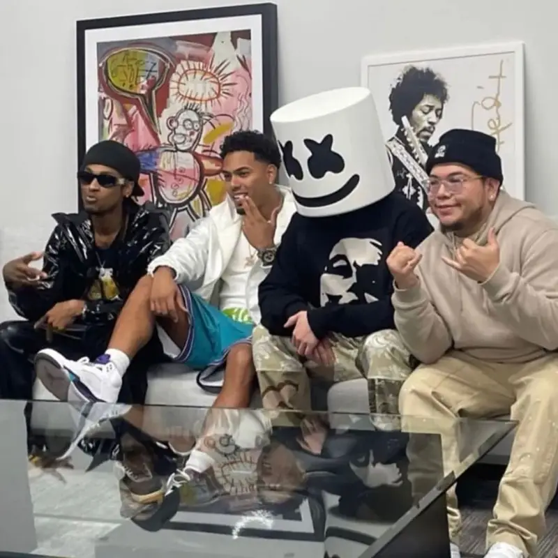 Marshmello outfit in Dethaus, 2022