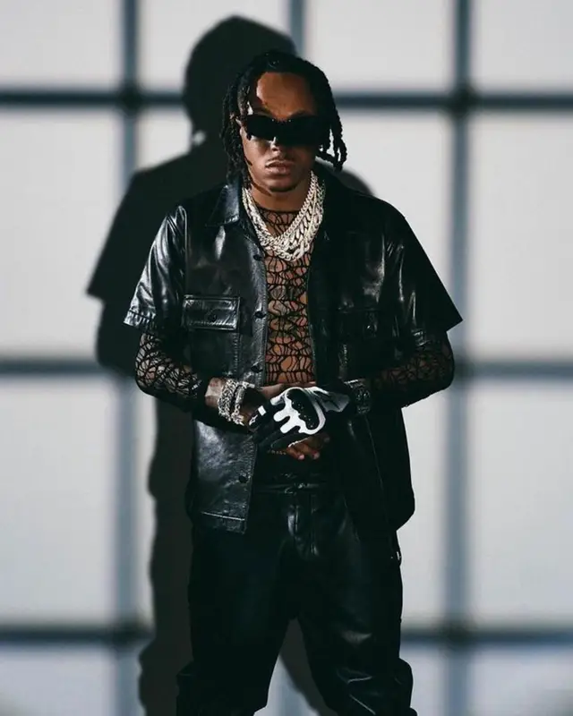 Rich The Kid outfit in Dethaus, 2022