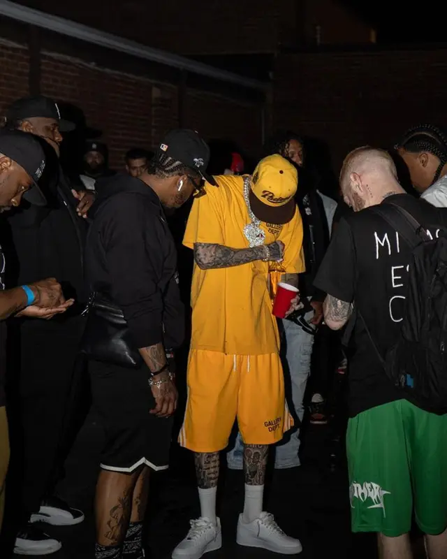 Millyz outfit in Gallery Dept., Nike, and Saint Laurent, 2023
