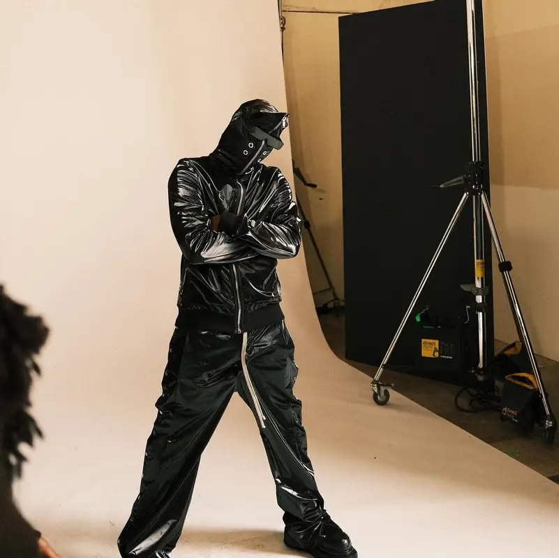 Offset outfit in Rick Owens, 2023