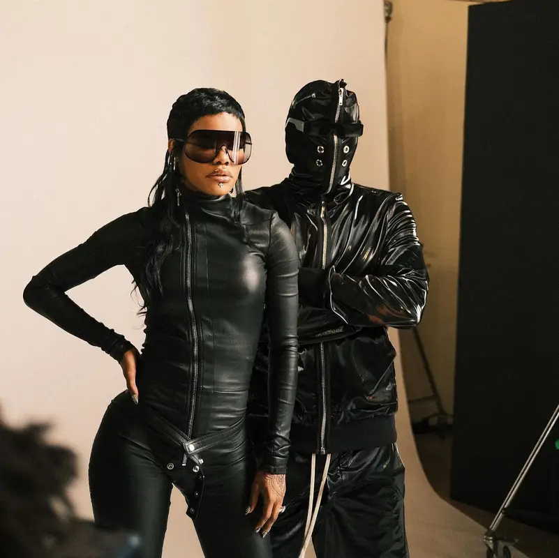Offset outfit in Rick Owens, 2023
