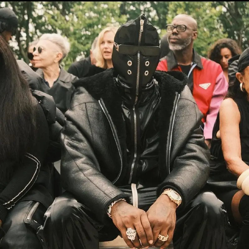 Offset outfit in Rick Owens, 2023