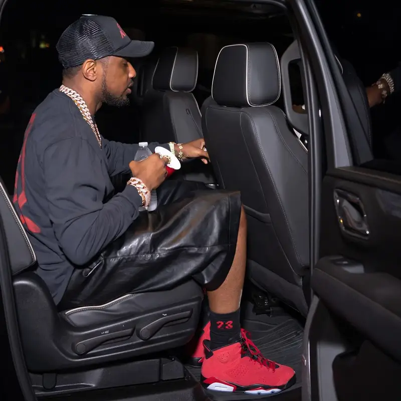 Fabolous outfit in Jordan, Gallery Dept., and Nike, 2023