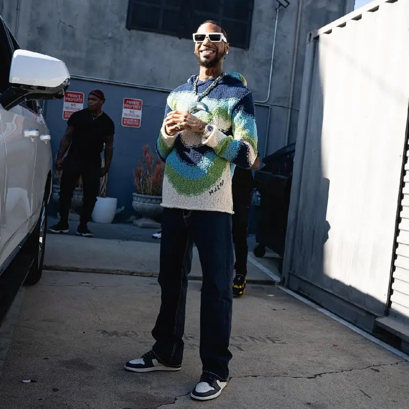 Key Glock outfit in Marni, Nike, and Celine, 2023