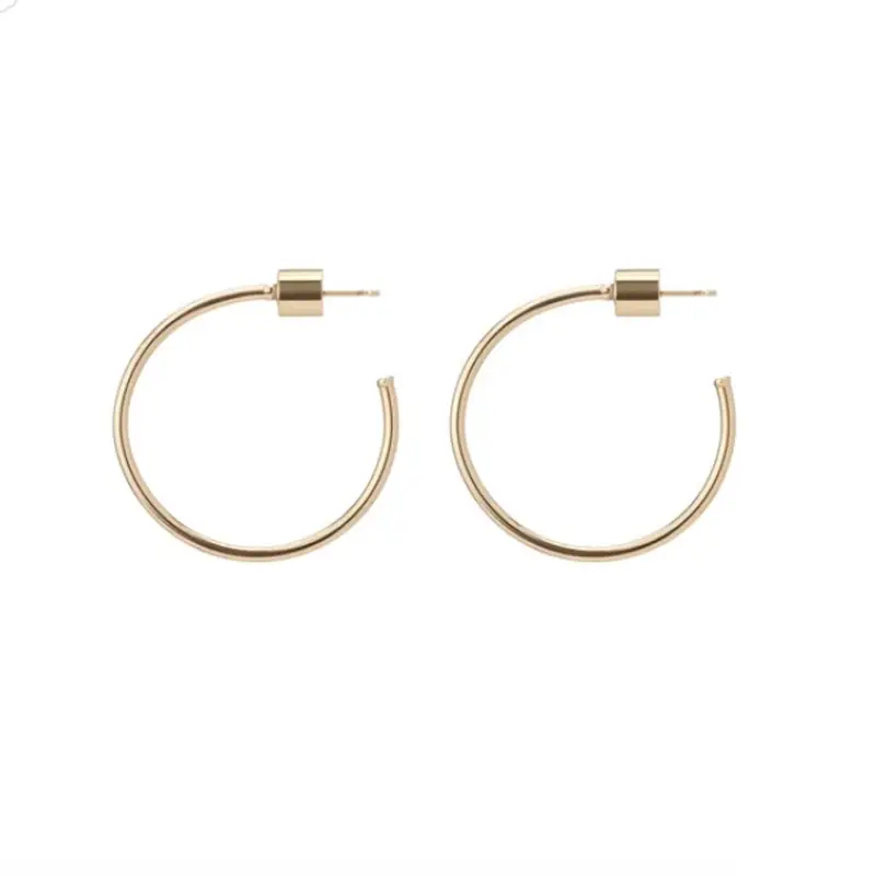 Jennifer Fisher Thread Mini Hoops Earrings $120