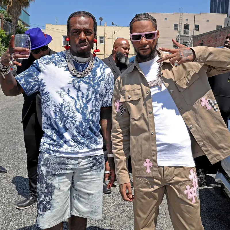 Sauce Walka outfit in Louis Vuitton, 2023