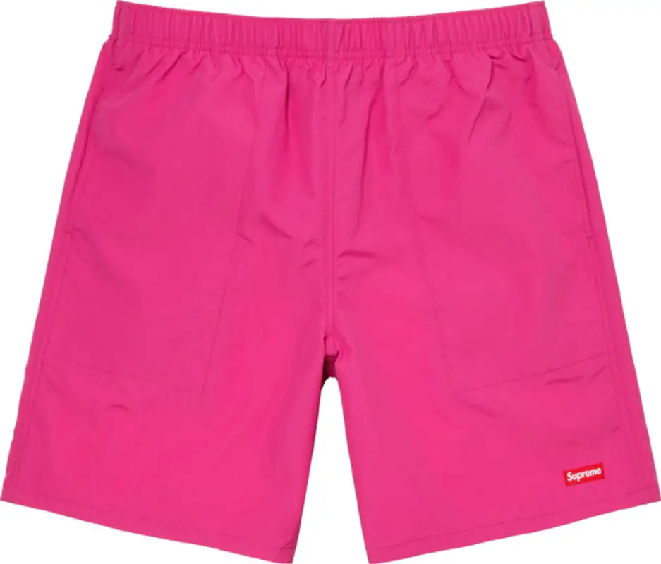 Supreme Fuchsia Nylon Water Shorts $110