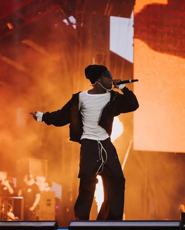 Lil Uzi Vert outfit in Balenciaga and Rick Owens, 2023