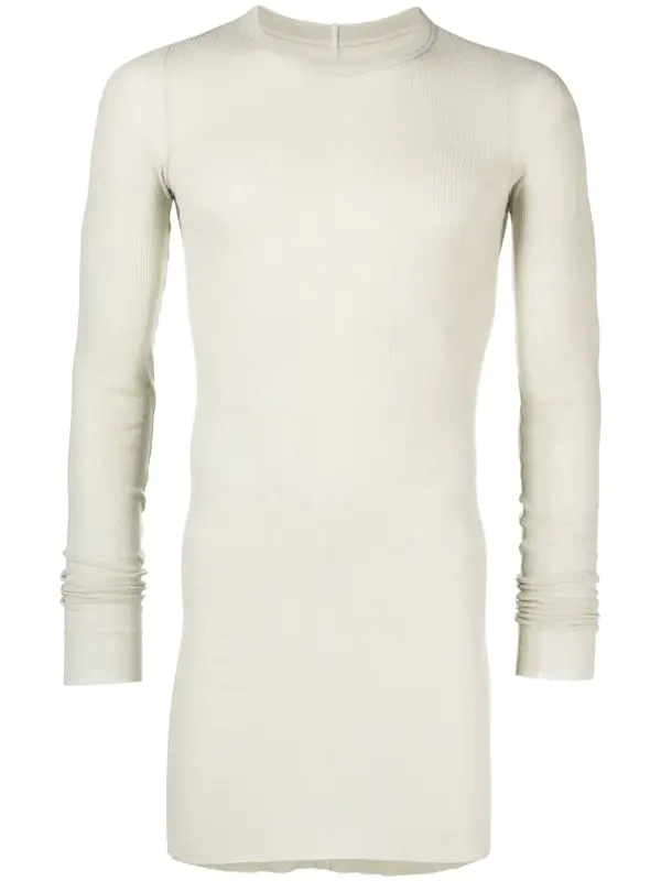 Rick Owens Crew-Neck Long-Sleeve Sweatshirt $355
