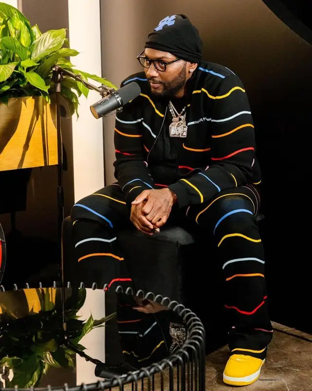 Peezy outfit in Marni, Tom Ford, and Chrome Hearts, 2023