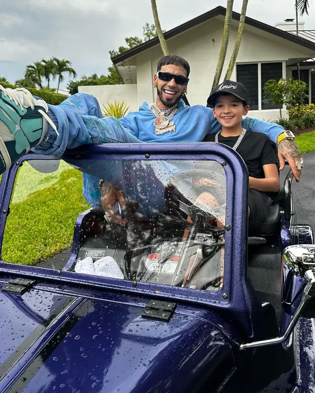 Anuel AA outfit in Amiri, 2023