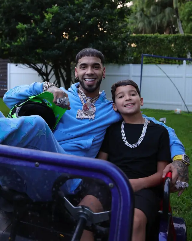 Anuel AA outfit in Amiri, 2023