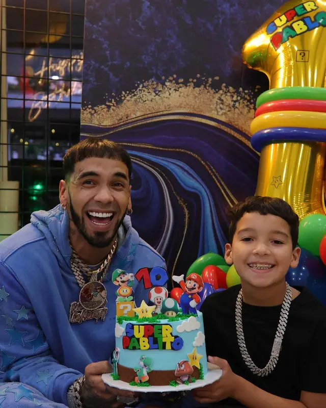 Anuel AA outfit in Amiri, 2023