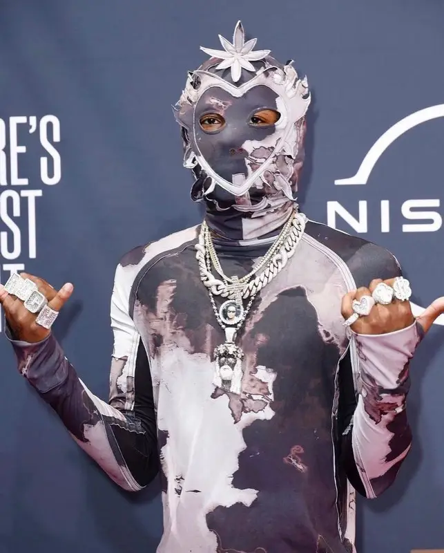 Rich The Kid outfit in Kusikohc and Rick Owens, 2023