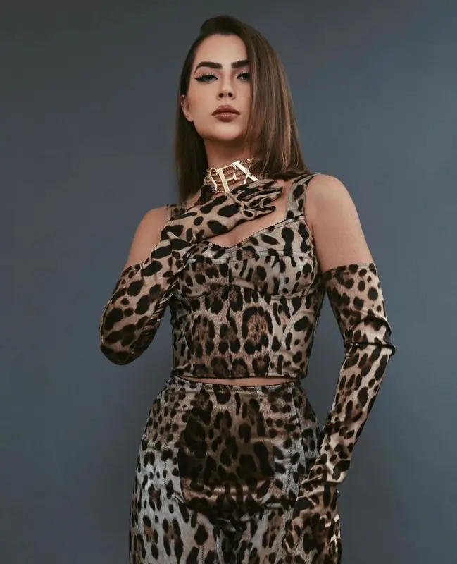 Jade Picon outfit in Dolce & Gabbana, 2023