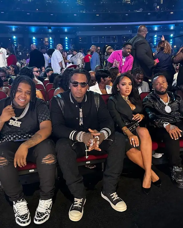 Moneybagg Yo outfit in Saint Laurent, Givenchy, and Rick Owens, 2023