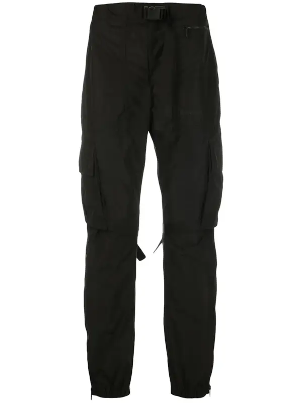 Off-White Black Diag Tab Poly Cargo Pants $755