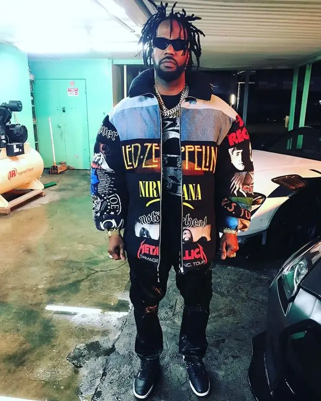 Juicy J outfit in NMB, 2023