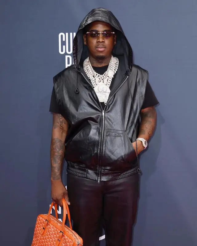 Real Boston Richey outfit in Marni, Goyard, and Kuboraum, 2023