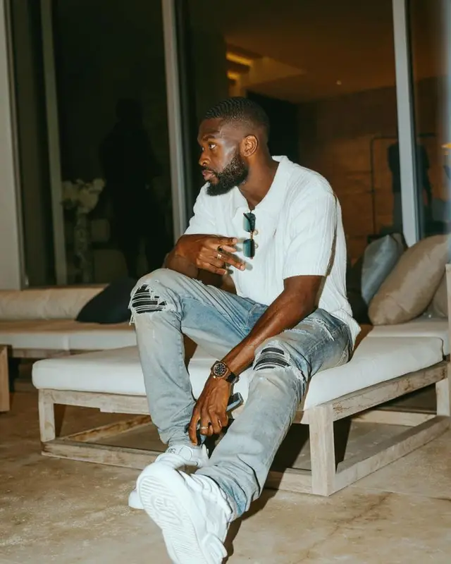 Fikayo Tomori outfit in Casablanca, Amiri, and Dolce & Gabbana, 2023