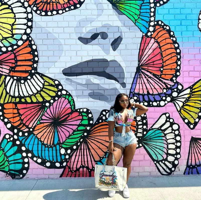 Reginae Carter outfit in Nike, Givenchy, and Miu Miu, 2023