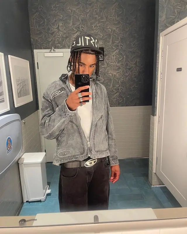David Duke Jr outfit in Diesel, 2023