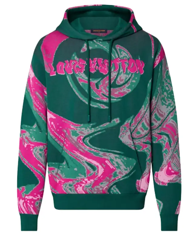 Louis Vuitton Graphic Cotton Hoodie $1970