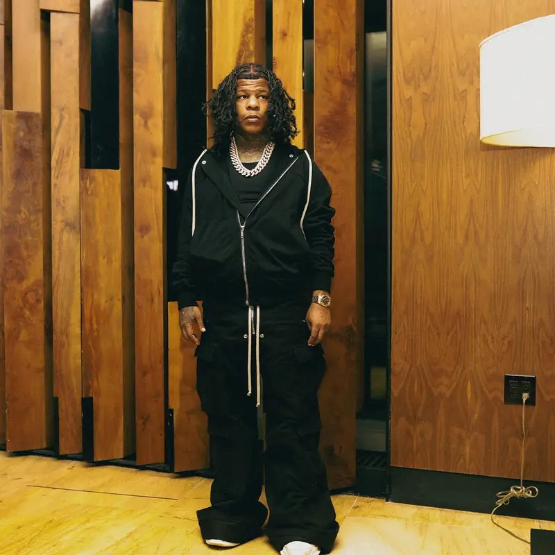 Rylo Rodriguez outfit in Rick Owens, 2023