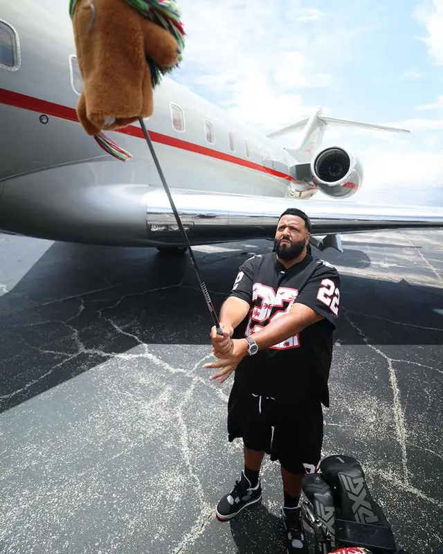 DJ Khaled outfit in Amiri, Jordan, and OVO, 2023
